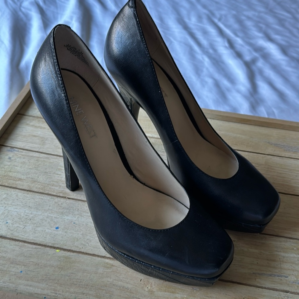 Nine West Helene’s Square Toe Pump